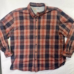 Ridgecut Toughwear Longsleeve Plaid Shirt Mens 3XL  Big Men Work wear 1756